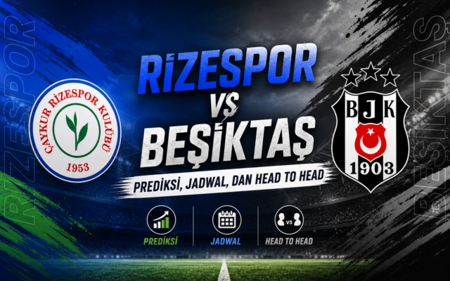 beşiktaş - Rizespor vs Beşiktaş: Prediksi, Jadwal, dan Head to Head