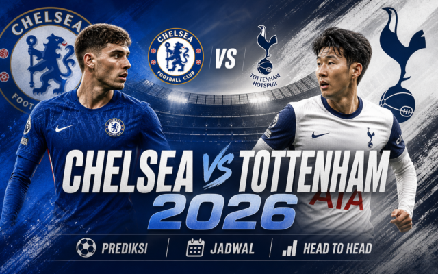 chelsea - Chelsea vs Tottenham 2026: Prediksi, Jadwal, dan Head to Head