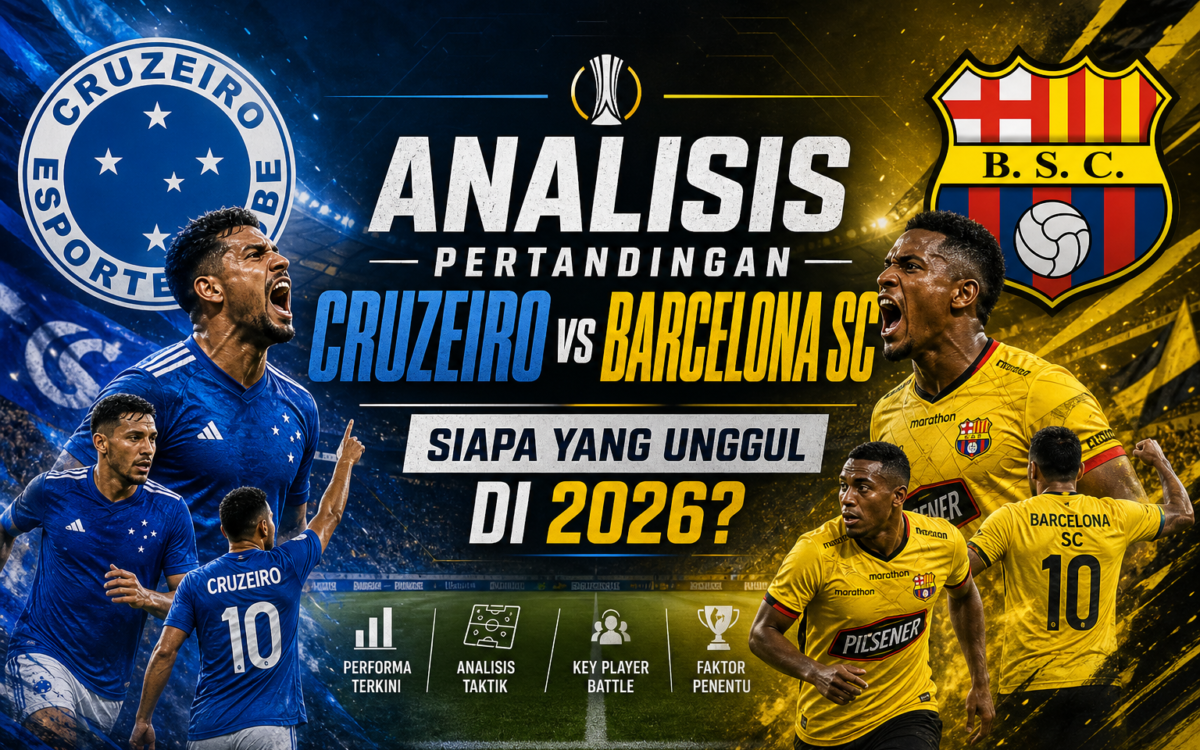 cruzeiro - Analisis Pertandingan Cruzeiro vs Barcelona SC: Siapa yang Unggul di 2026?