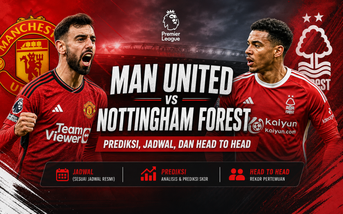 manchester - Man United vs Nottingham Forest: Prediksi, Jadwal, dan Head to Head