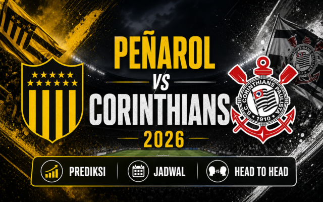 peñarol - Peñarol vs Corinthians 2026: Prediksi, Jadwal, dan Head to Head