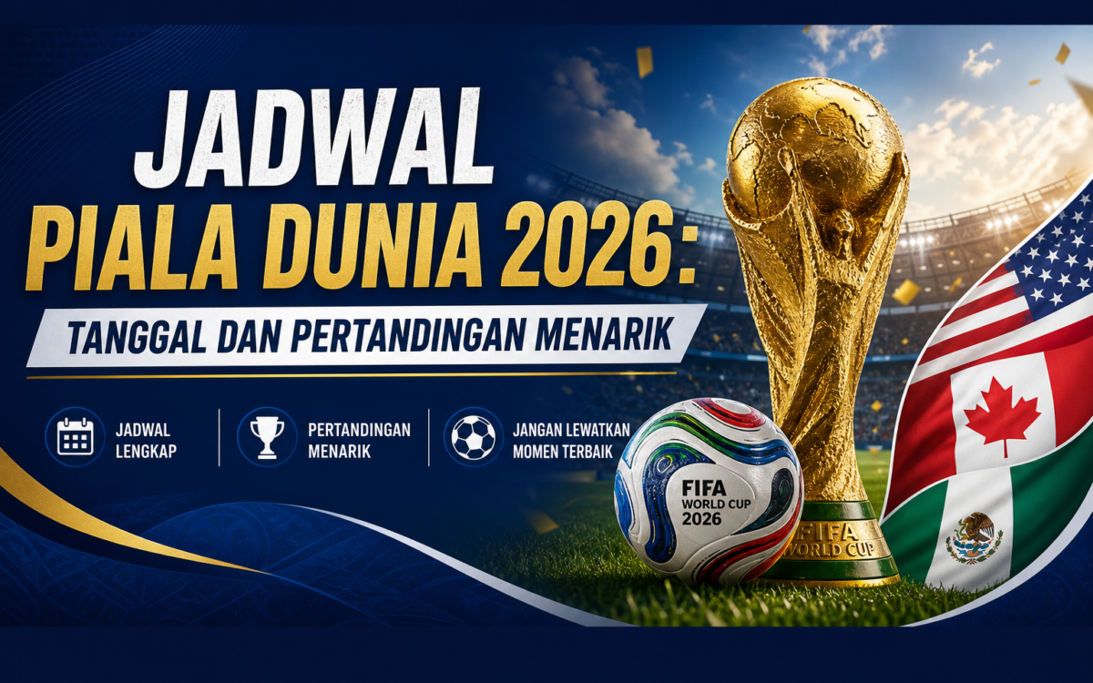 piala - Jadwal Piala Dunia 2026: Tanggal dan Pertandingan Menarik