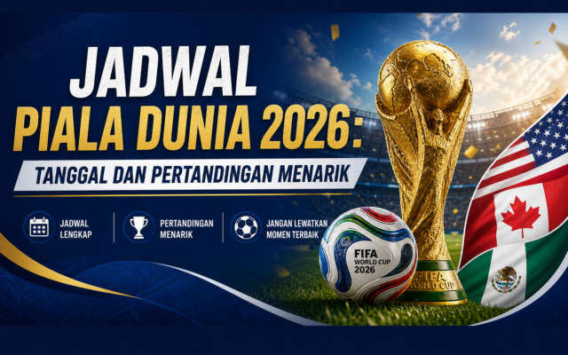 piala - Jadwal Piala Dunia 2026: Tanggal dan Pertandingan Menarik