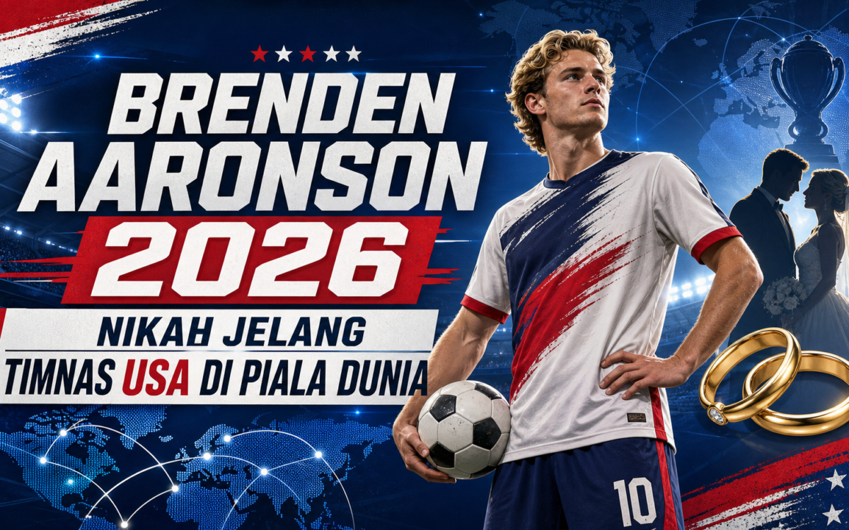aaronson - Brenden Aaronson 2026: Nikah Jelang Timnas USA di Piala Dunia