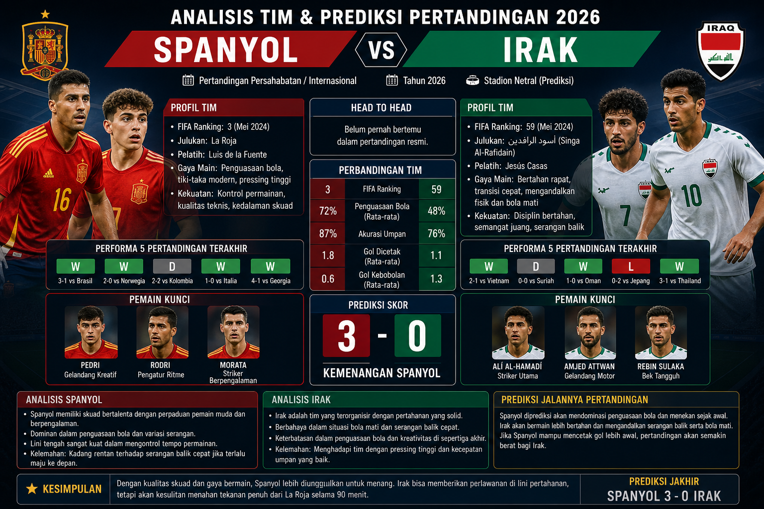 Analisis Tim - spanyol