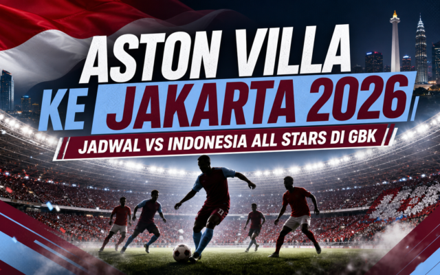 aston - Aston Villa ke Jakarta 2026: Jadwal vs Indonesia All Stars di GBK