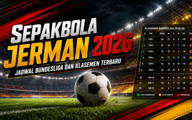 bundesliga - Sepakbola Jerman 2026: Jadwal Bundesliga dan Klasemen Terbaru