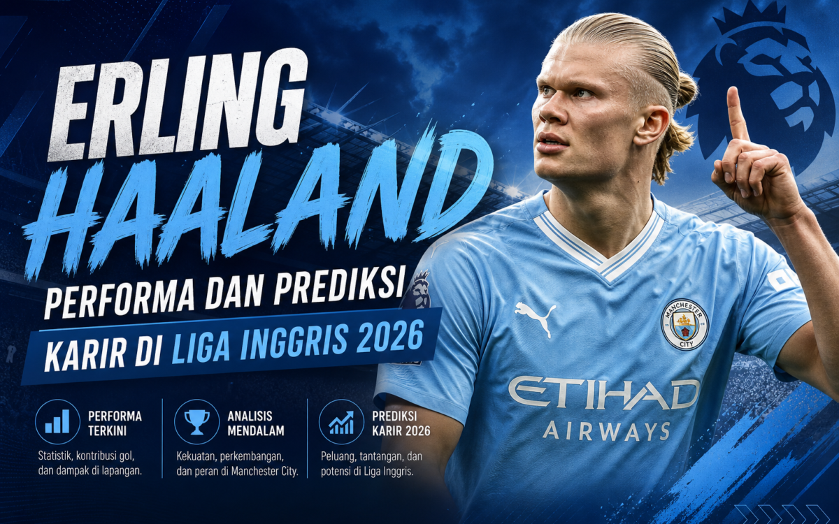haaland - Erling Haaland: Performa dan Prediksi Karir di Liga Inggris 2026