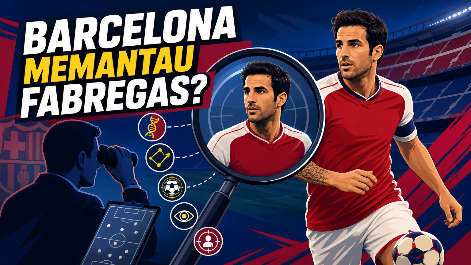 Mengapa Barcelona Memantau Cesc Fabregas? - fabregas
