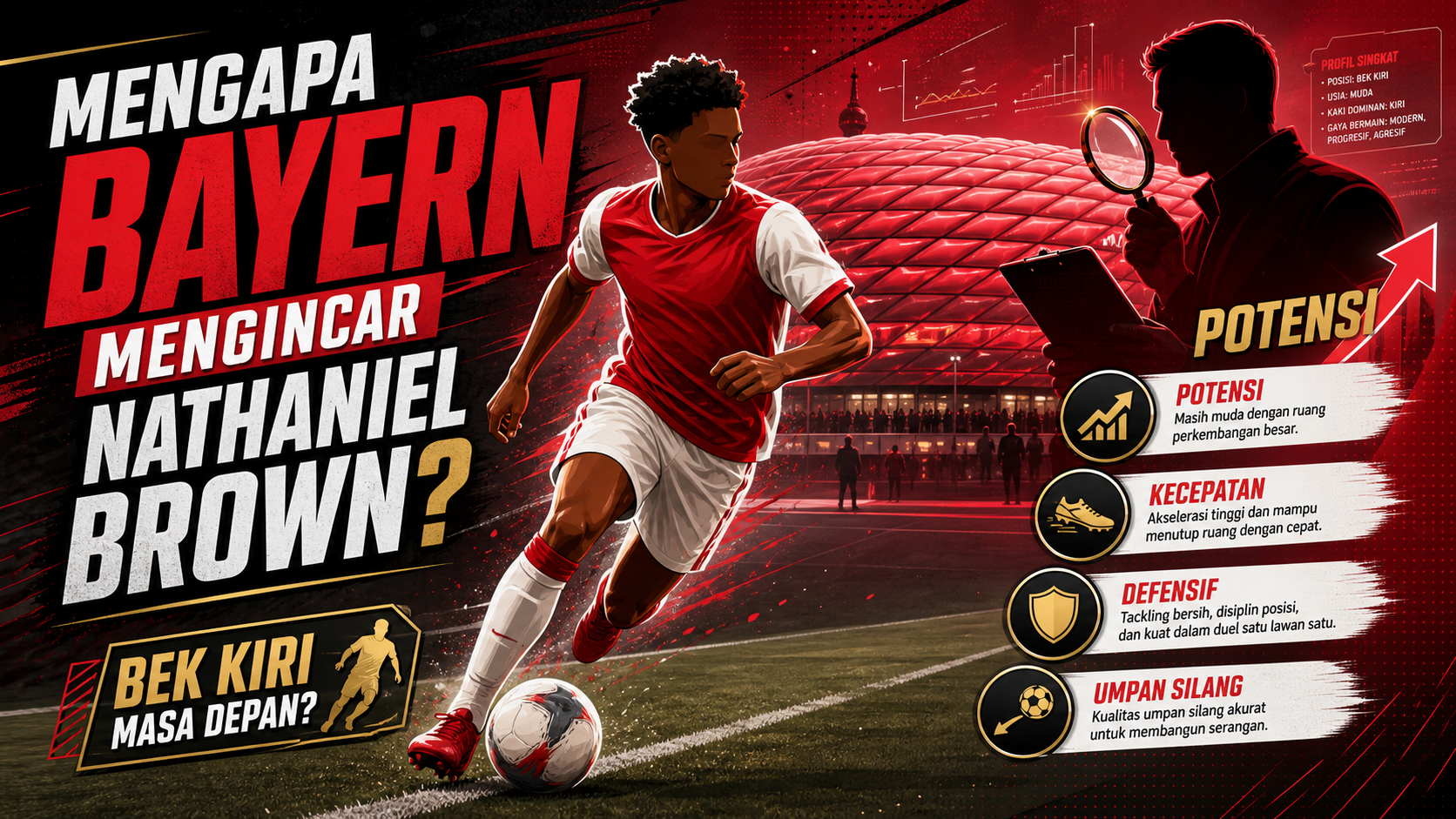 Mengapa Bayern Mengincar Nathaniel Brown? - eintracht