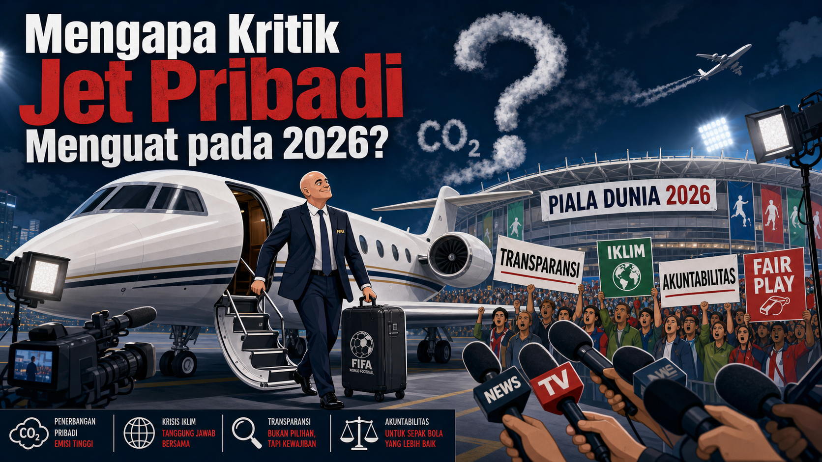 Mengapa Kritik Jet Pribadi Gianni Infantino Menguat pada 2026? - infantino