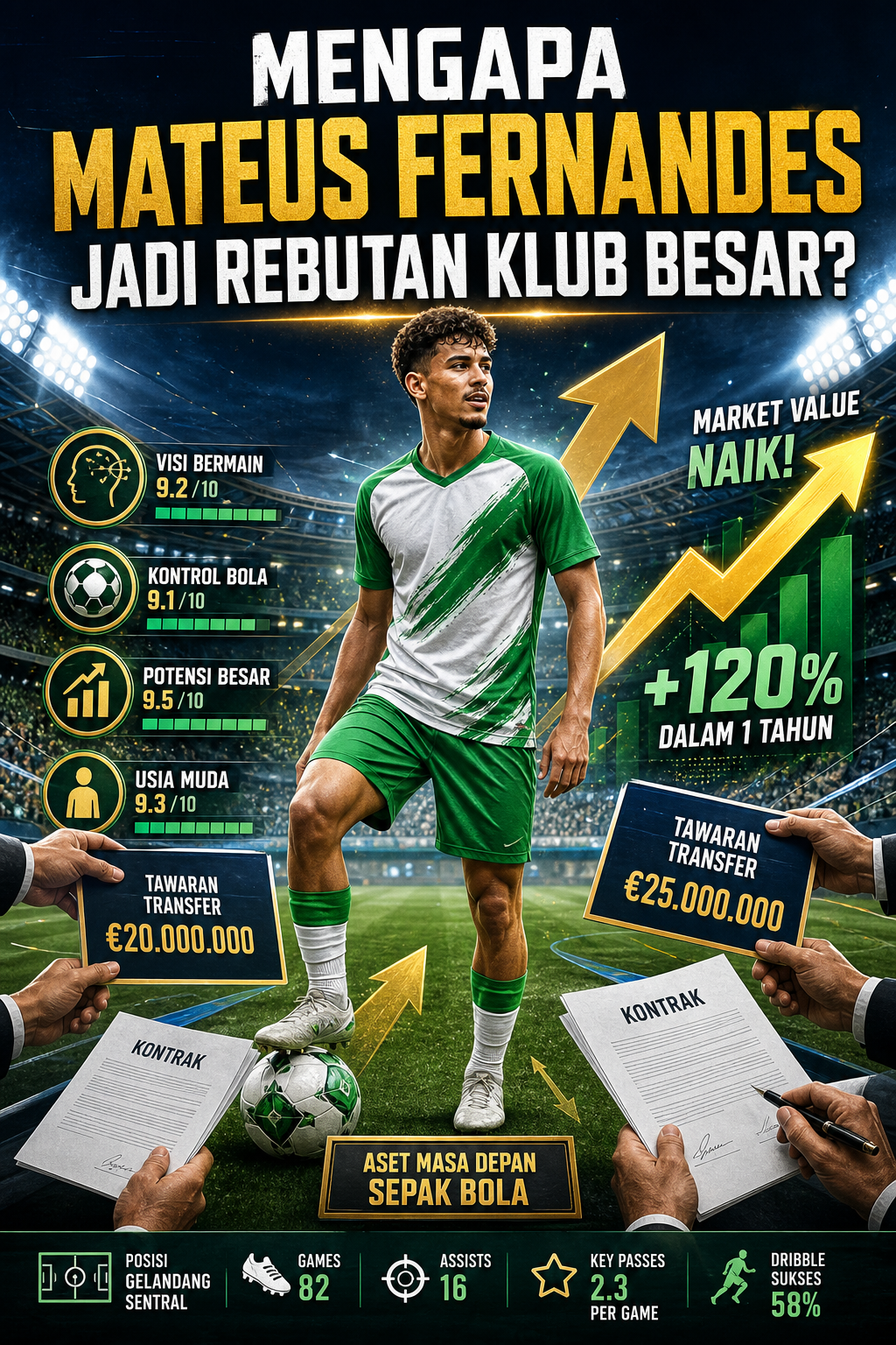 Mengapa Mateus Fernandes Jadi Rebutan Klub Besar? - mateus