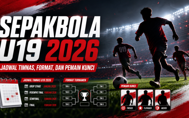u19 - Sepakbola U19 2026: Jadwal Timnas, Format, dan Pemain Kunci