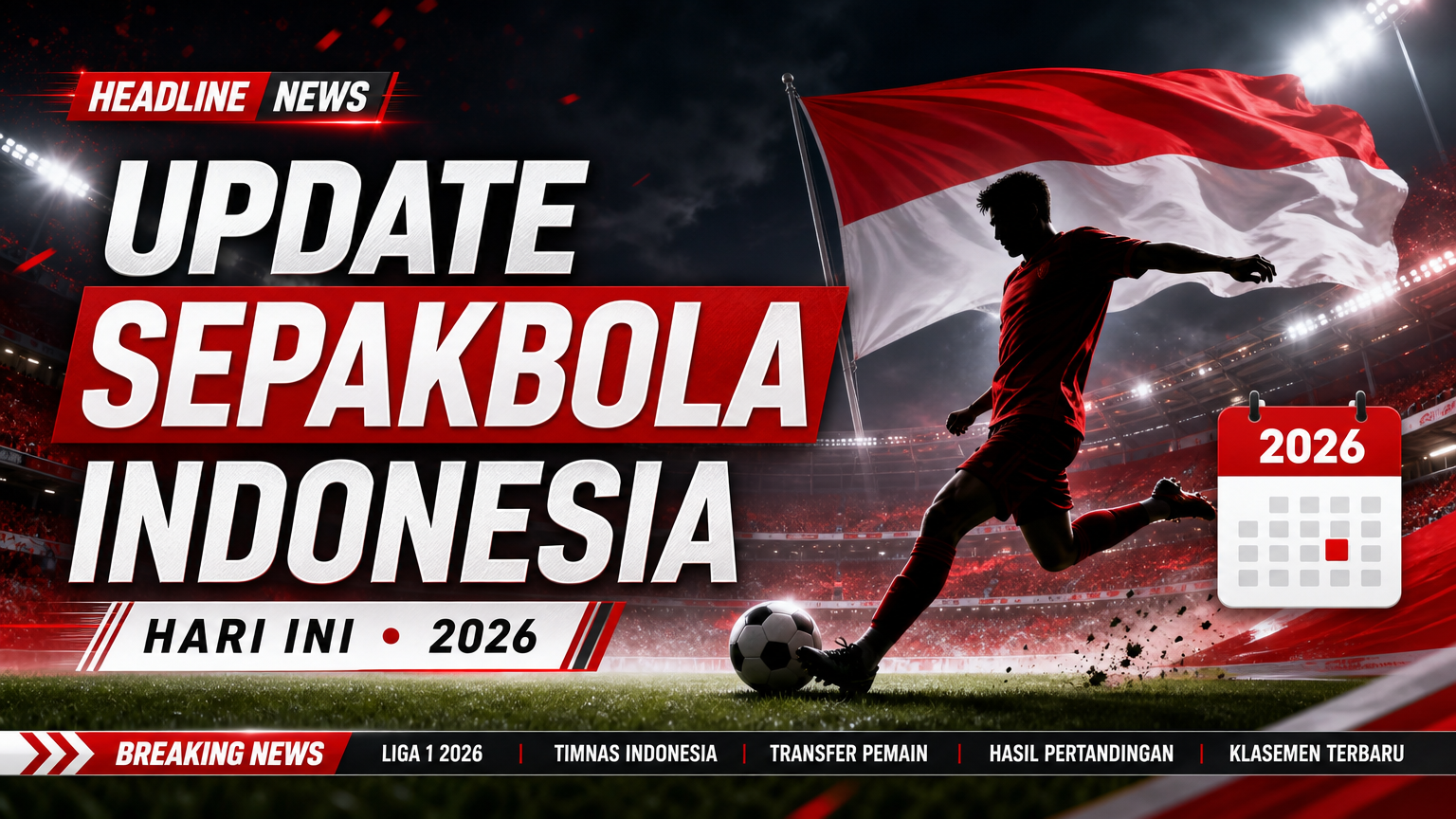 Update Sepakbola Indonesia Hari Ini 2026 - sepakbola