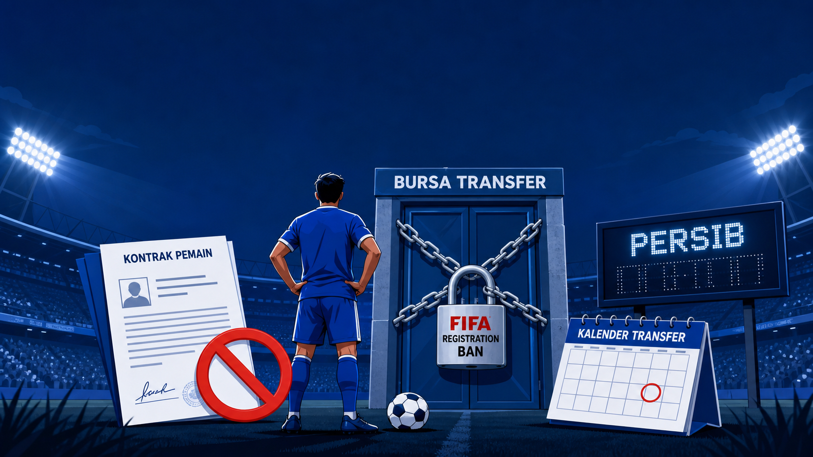 Apa Arti Registration Ban FIFA untuk Persib? - persib