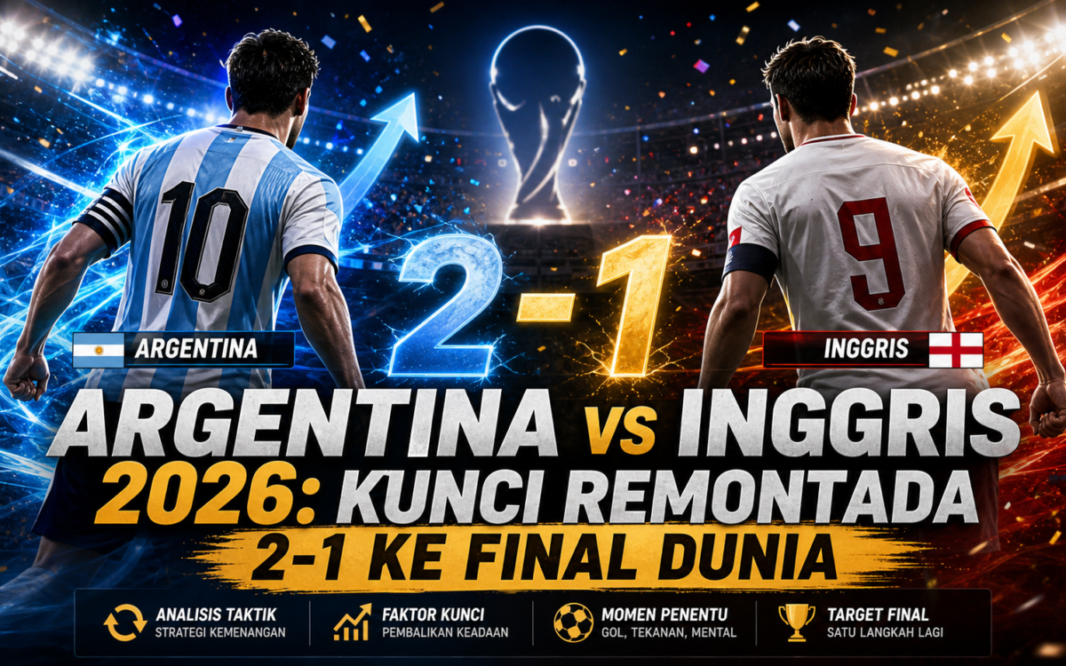 argentina - Argentina vs Inggris 2026: Kunci Remontada 2-1 ke Final Dunia