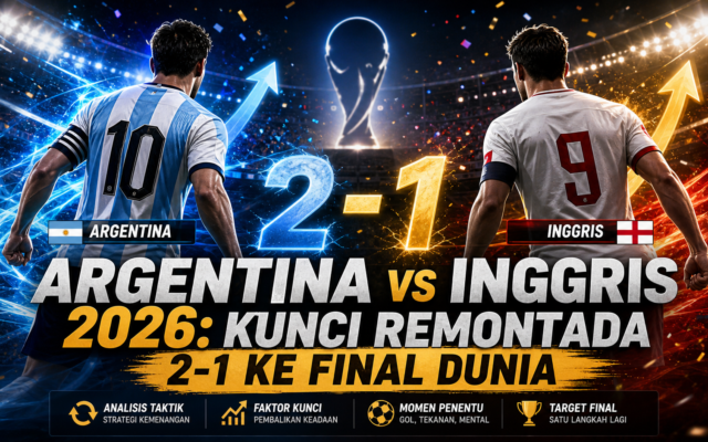 argentina - Argentina vs Inggris 2026: Kunci Remontada 2-1 ke Final Dunia