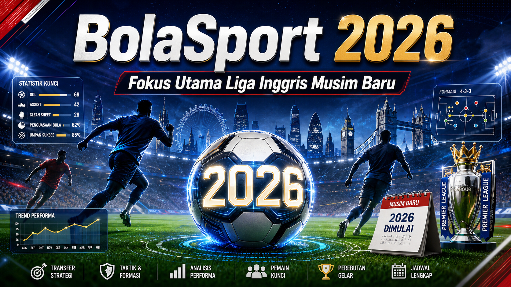 BolaSport 2026 dan Fokus Utama Liga Inggris Musim Baru - bolasport