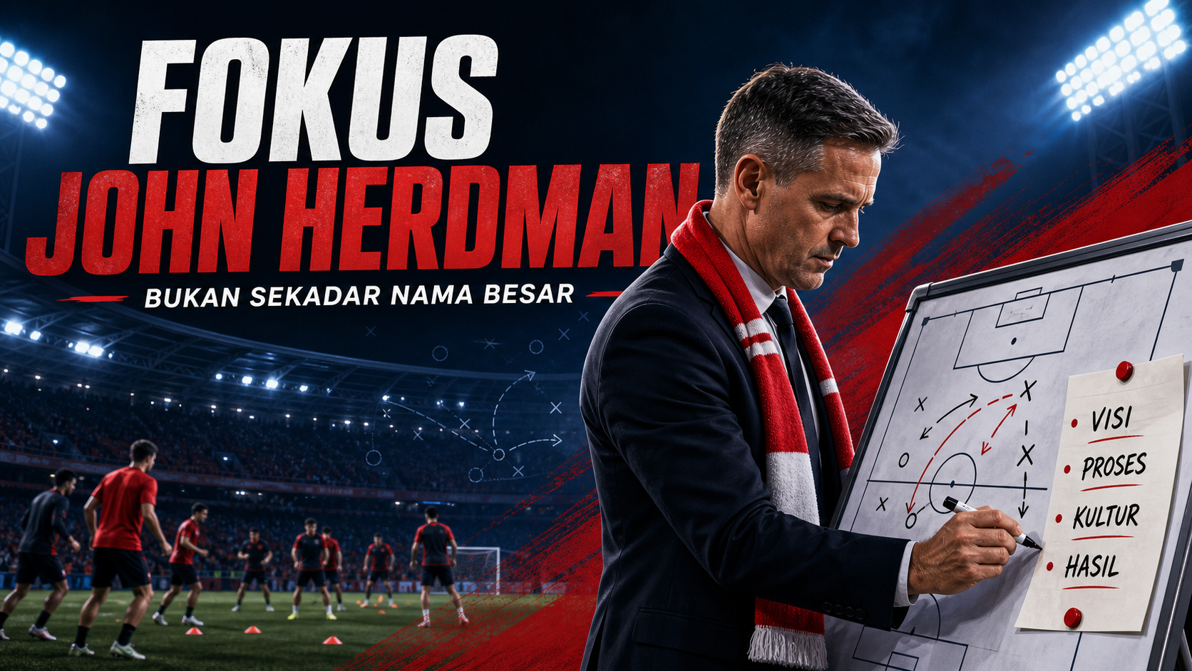 Fokus John Herdman: Bukan Sekadar Nama Besar - timnas