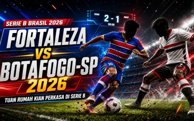 fortaleza - Fortaleza vs Botafogo-SP 2026: Tuan Rumah Kian Perkasa di Serie B