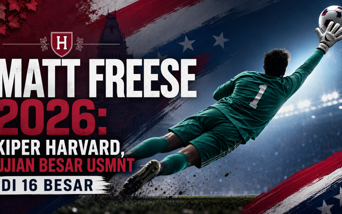 freese - Matt Freese 2026: Kiper Harvard, Ujian Besar USMNT di 16 Besar