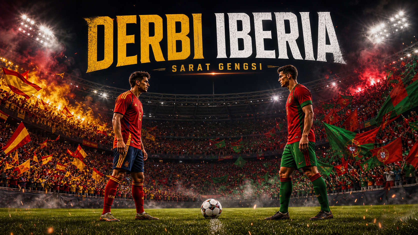 Gambaran Laga: Derbi Iberia yang Sarat Gengsi - portugal