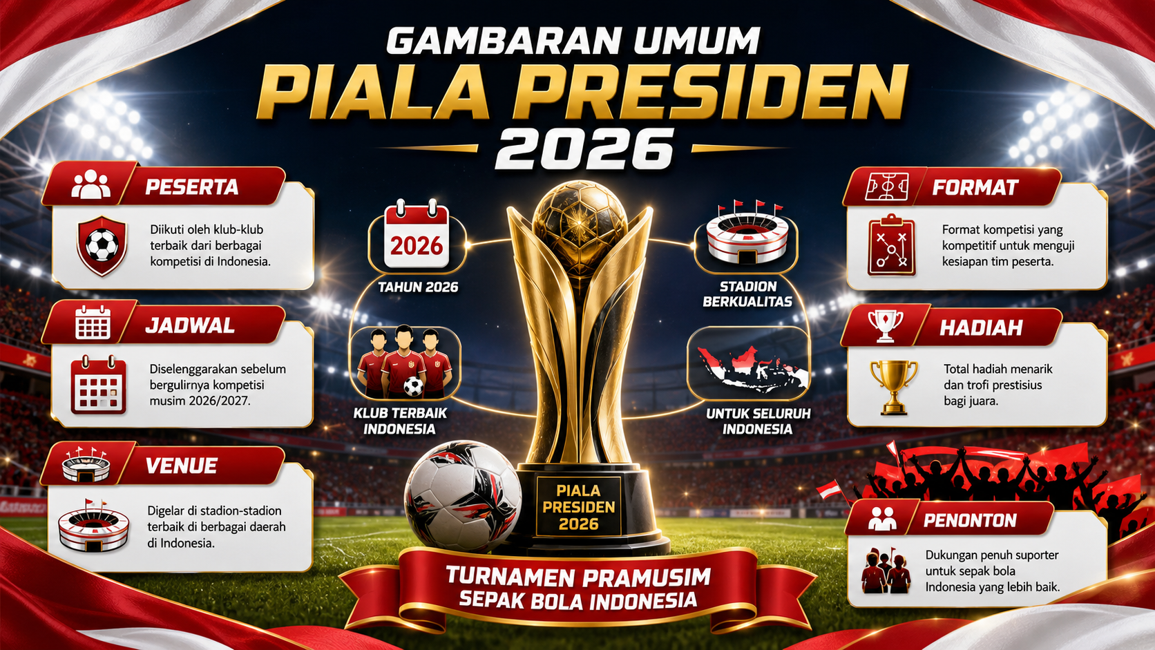Gambaran Umum Piala Presiden 2026 - piala