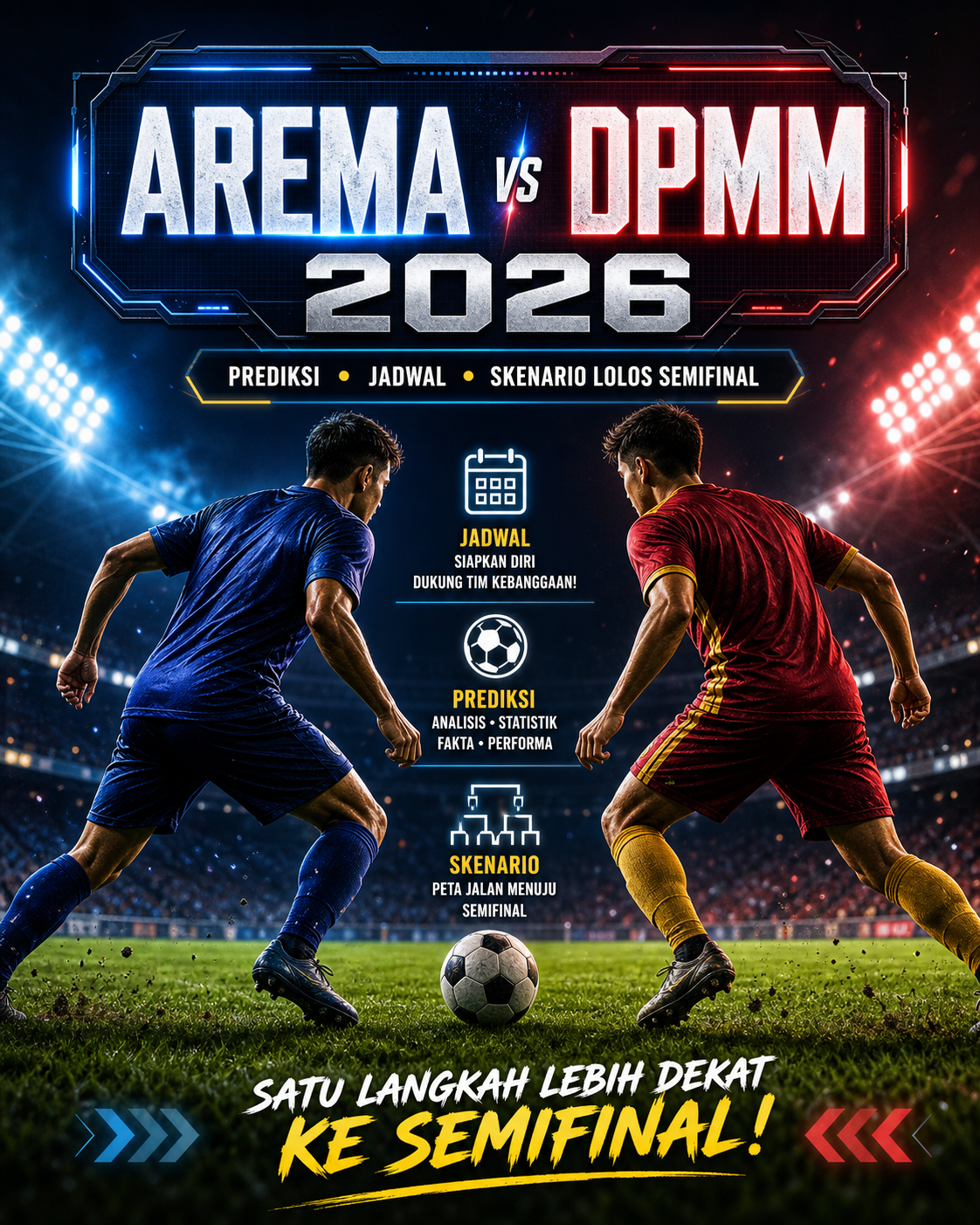 Jadwal Arema vs DPMM 2026 - arema