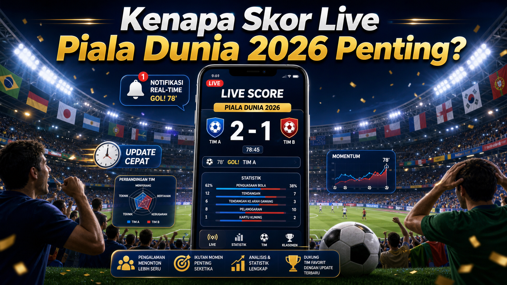 Kenapa Skor Live Piala Dunia 2026 Penting? - piala