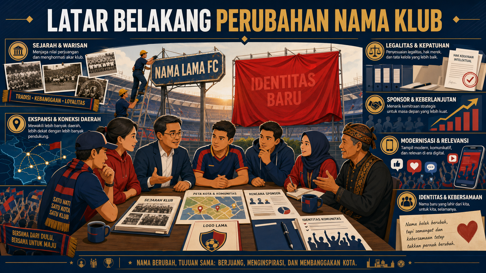 Latar Belakang Perubahan Nama Klub - adhyaksa