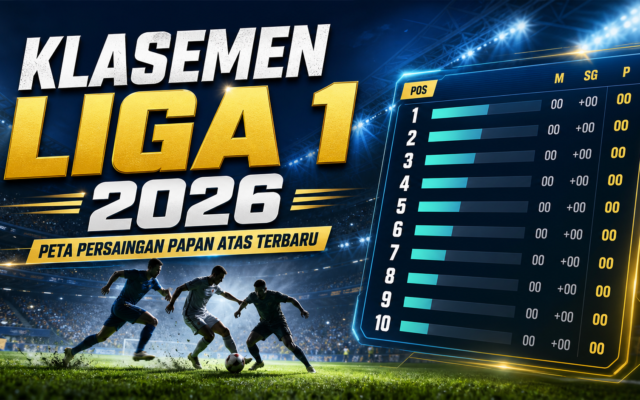 liga1 - Klasemen Liga 1 2026: Peta Persaingan Papan Atas Terbaru