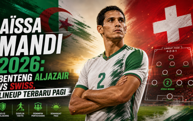 mandi - Aïssa Mandi 2026: Benteng Aljazair vs Swiss, Lineup Terbaru Pagi