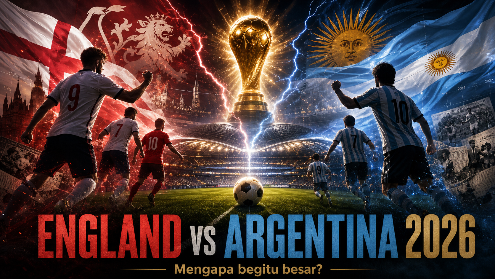 Mengapa England vs Argentina 2026 Begitu Besar? - england