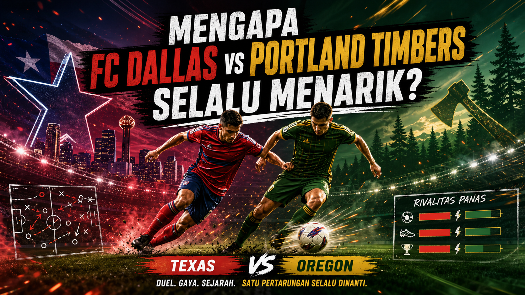 Mengapa FC Dallas vs Portland Timbers Selalu Menarik? - dallas