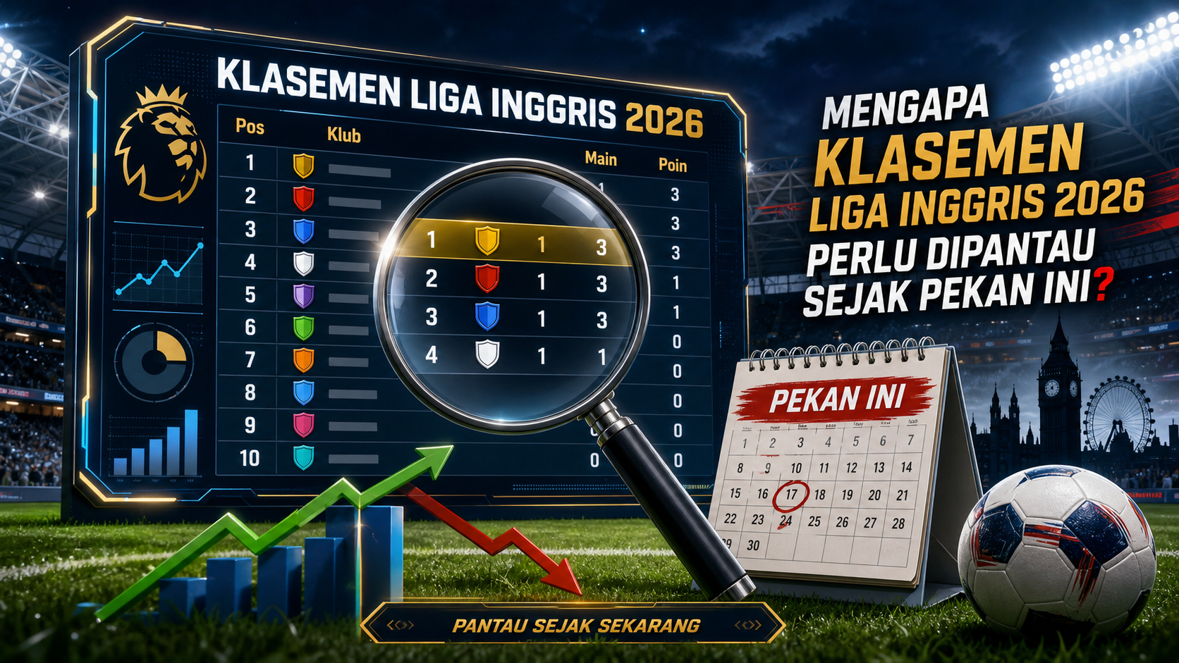 Mengapa Klasemen Liga Inggris 2026 Perlu Dipantau Sejak Pekan Ini? - klasemen
