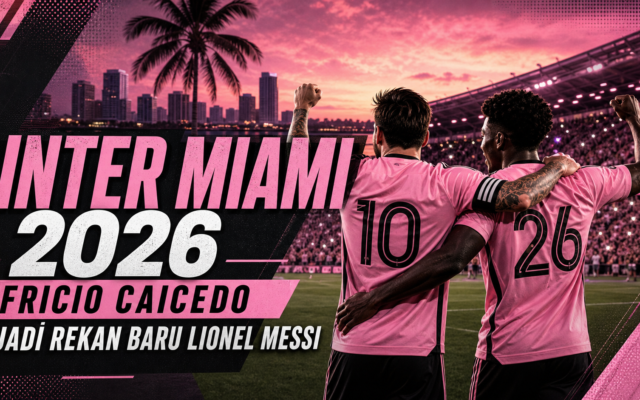 messi - Inter Miami 2026: Fricio Caicedo Jadi Rekan Baru Lionel Messi