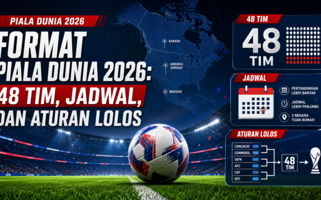 piala - Format Piala Dunia 2026: 48 Tim, Jadwal, dan Aturan Lolos