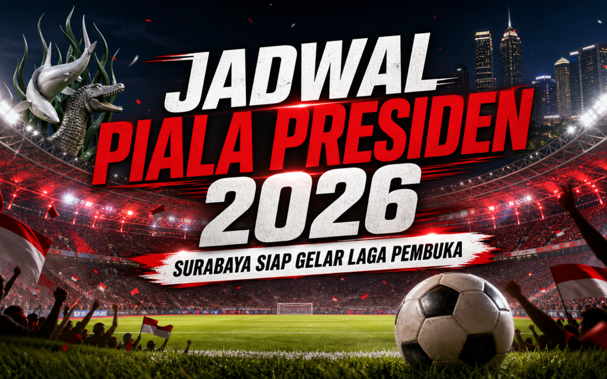 piala - Jadwal Piala Presiden 2026: Surabaya Siap Gelar Laga Pembuka