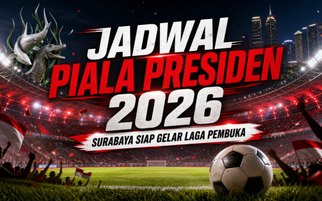piala - Jadwal Piala Presiden 2026: Surabaya Siap Gelar Laga Pembuka