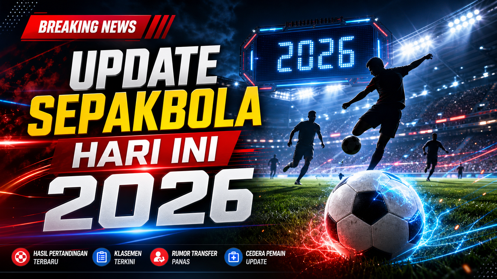 Update Sepakbola Hari Ini 2026 - sepakbola