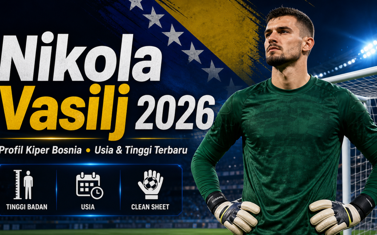 vasilj - Nikola Vasilj 2026: Profil Kiper Bosnia, Usia dan Tinggi Terbaru