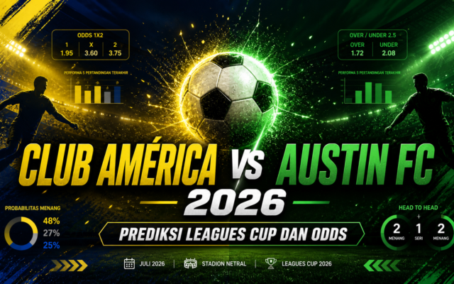 america - Club América vs Austin FC 2026: Prediksi Leagues Cup dan Odds