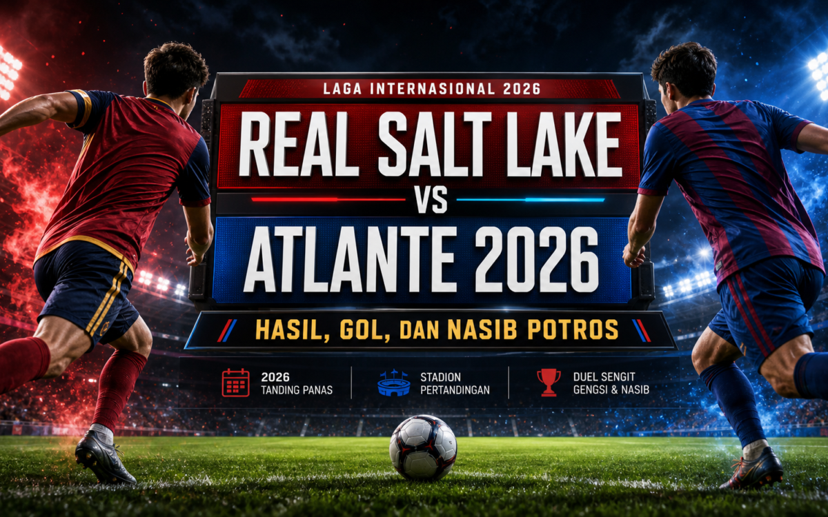 atlante - Real Salt Lake vs Atlante 2026: Hasil, Gol, dan Nasib Potros