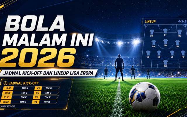 bola - Bola Malam Ini 2026: Jadwal Kick-off dan Lineup Liga Eropa