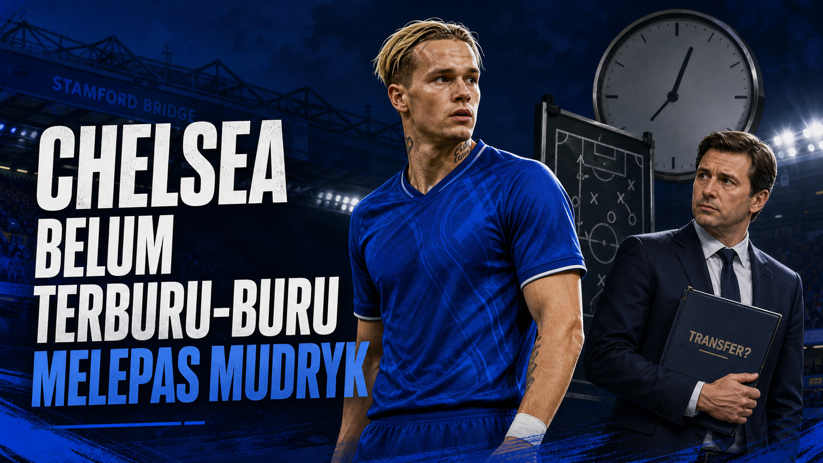 Chelsea Belum Terburu-buru Melepas Mudryk - mudryk