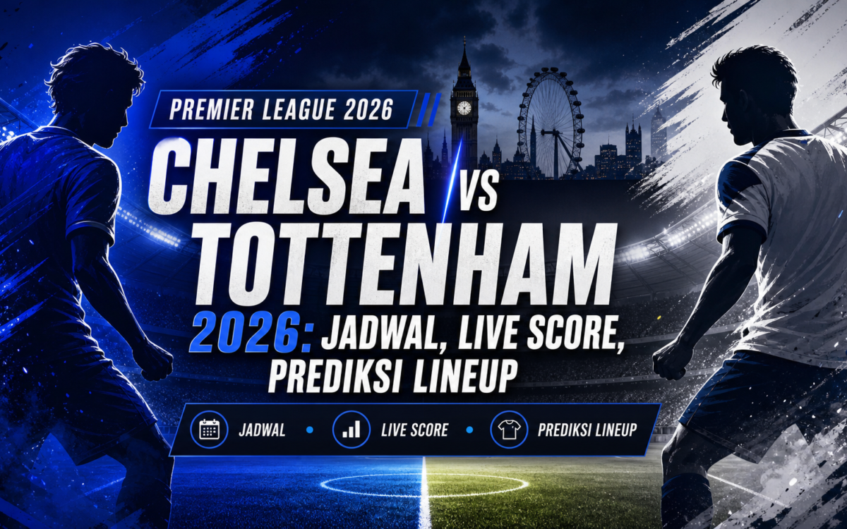 chelsea - Chelsea vs Tottenham 2026: Jadwal, Live Score, Prediksi Lineup