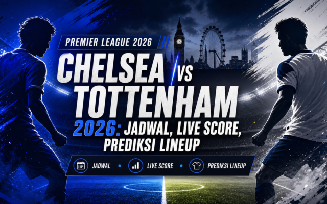 chelsea - Chelsea vs Tottenham 2026: Jadwal, Live Score, Prediksi Lineup