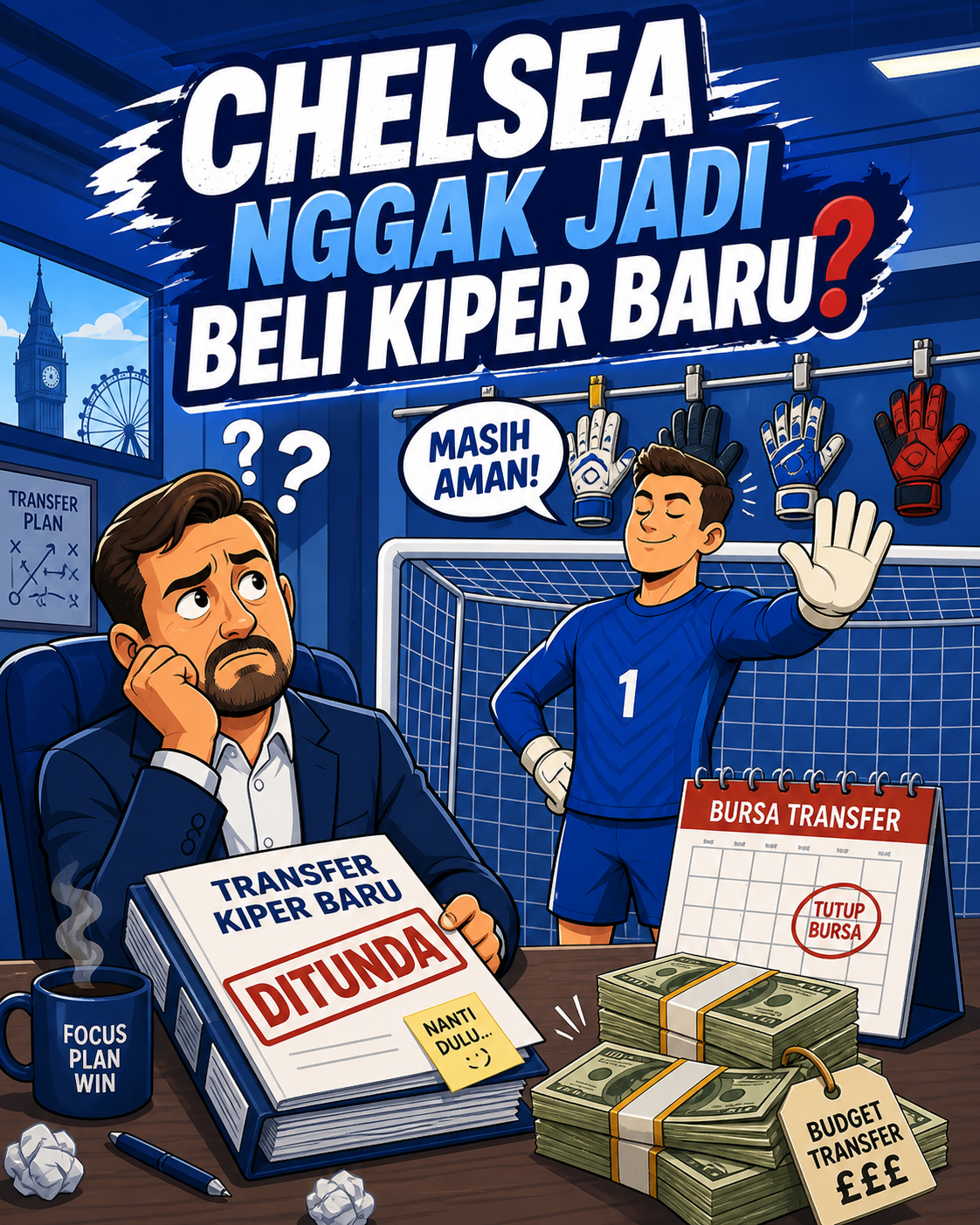 Chelsea Nggak Jadi Beli Kiper Baru? - diogo