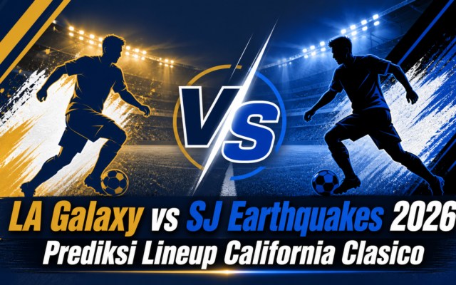 galaxy - LA Galaxy vs SJ Earthquakes 2026: Prediksi Lineup California Clasico