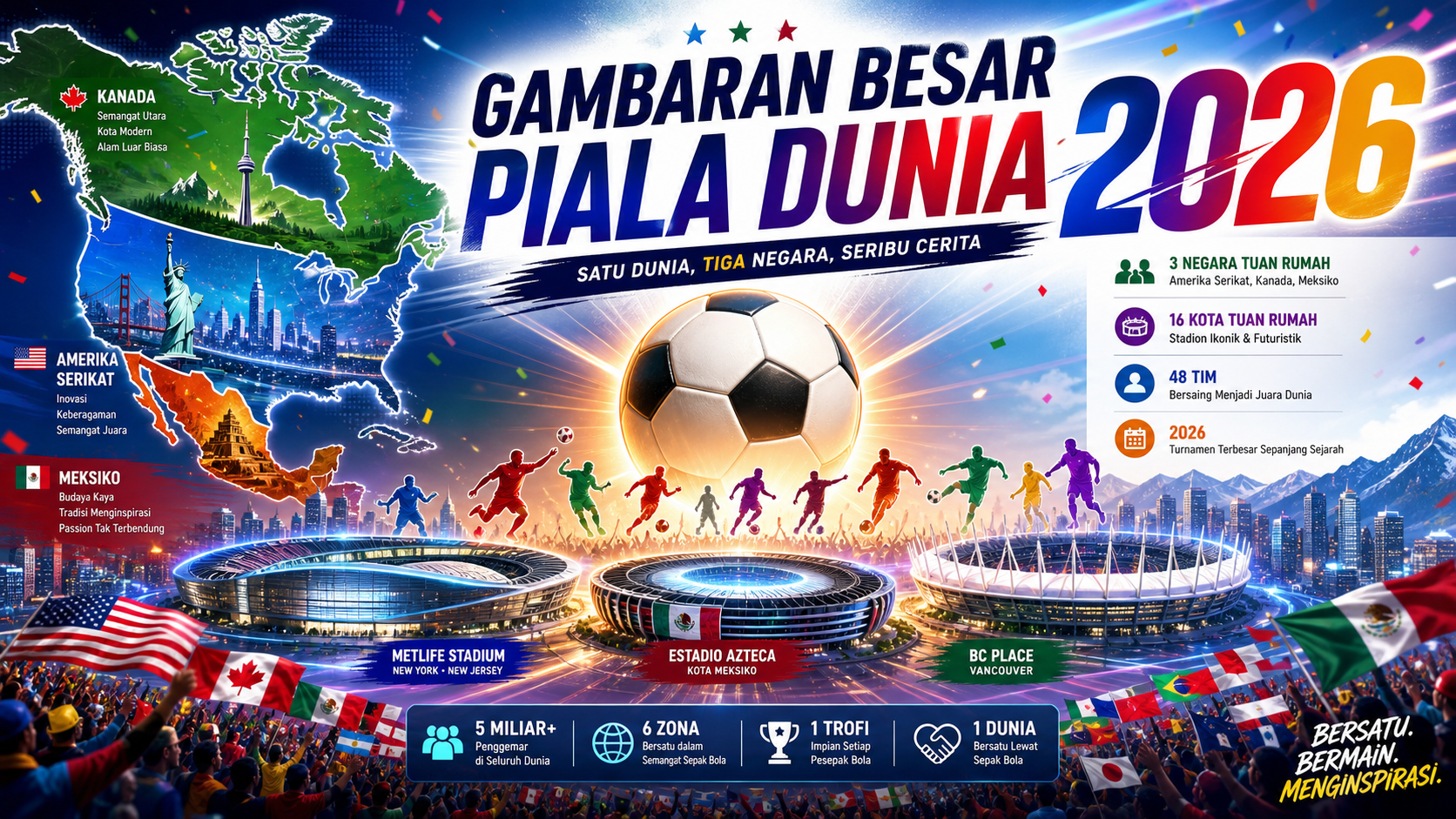 Gambaran Besar Piala Dunia 2026 - piala